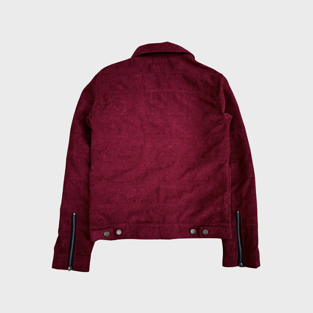 CORDUROY HAGI FANCY RED JACKET