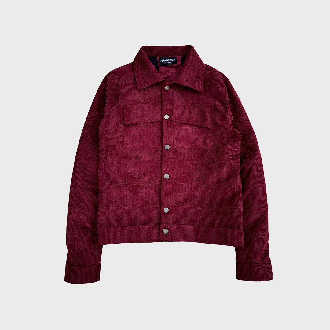 CORDUROY HAGI FANCY RED JACKET