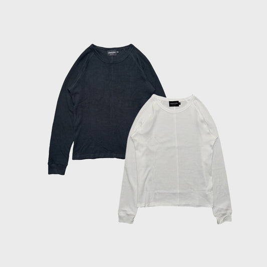 WAFFLE RAGLAN LONG SLEEVE