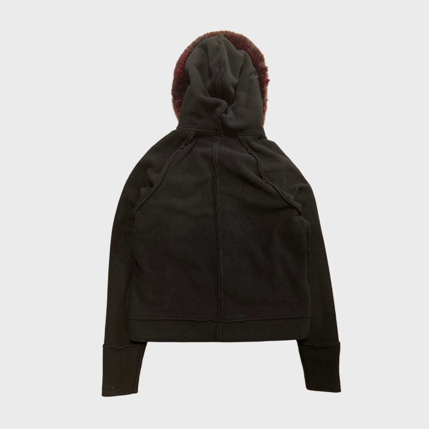 FLEECE FUR PARKA JACKET