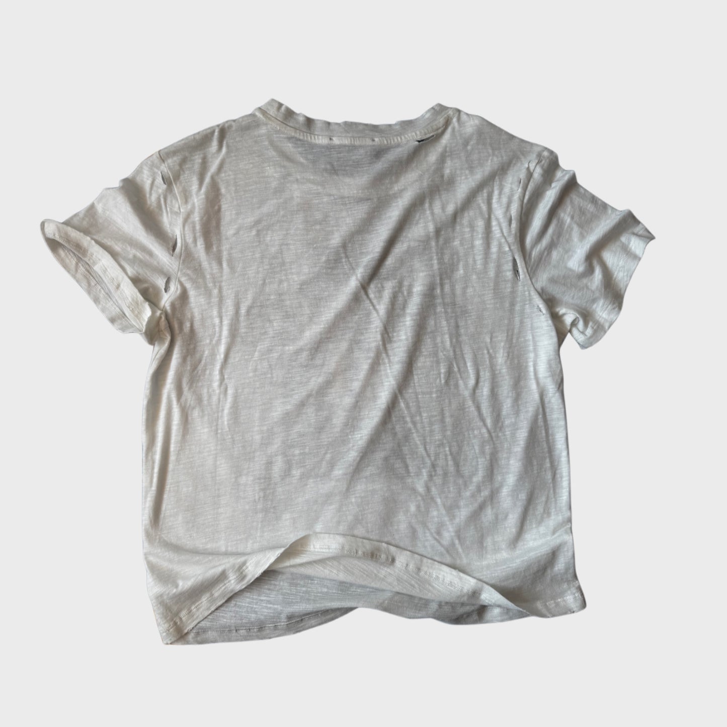 RECOVERING CATHOLIC SLUB COTTON T-SHIRT