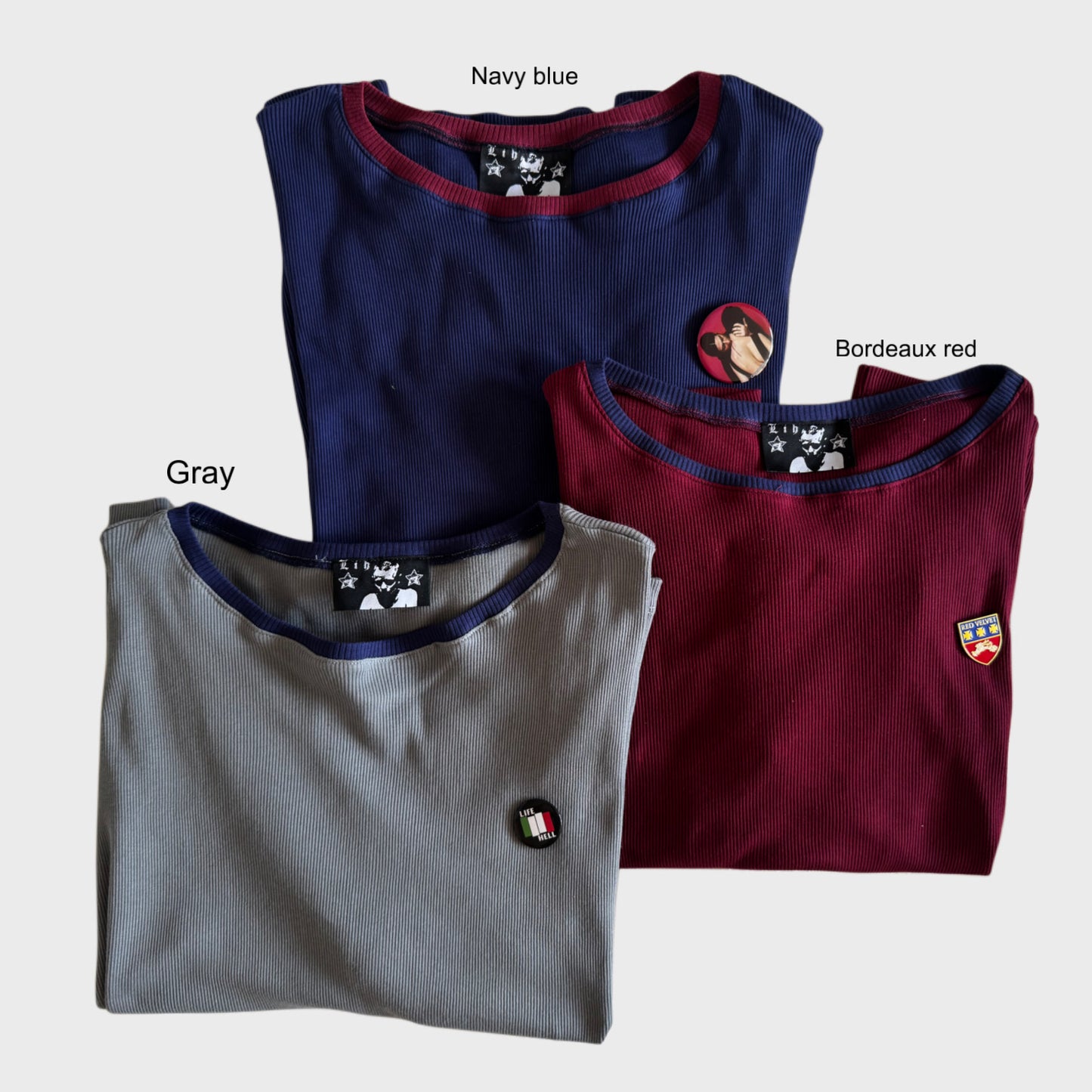 RIBBON COTTON T-SHIRT