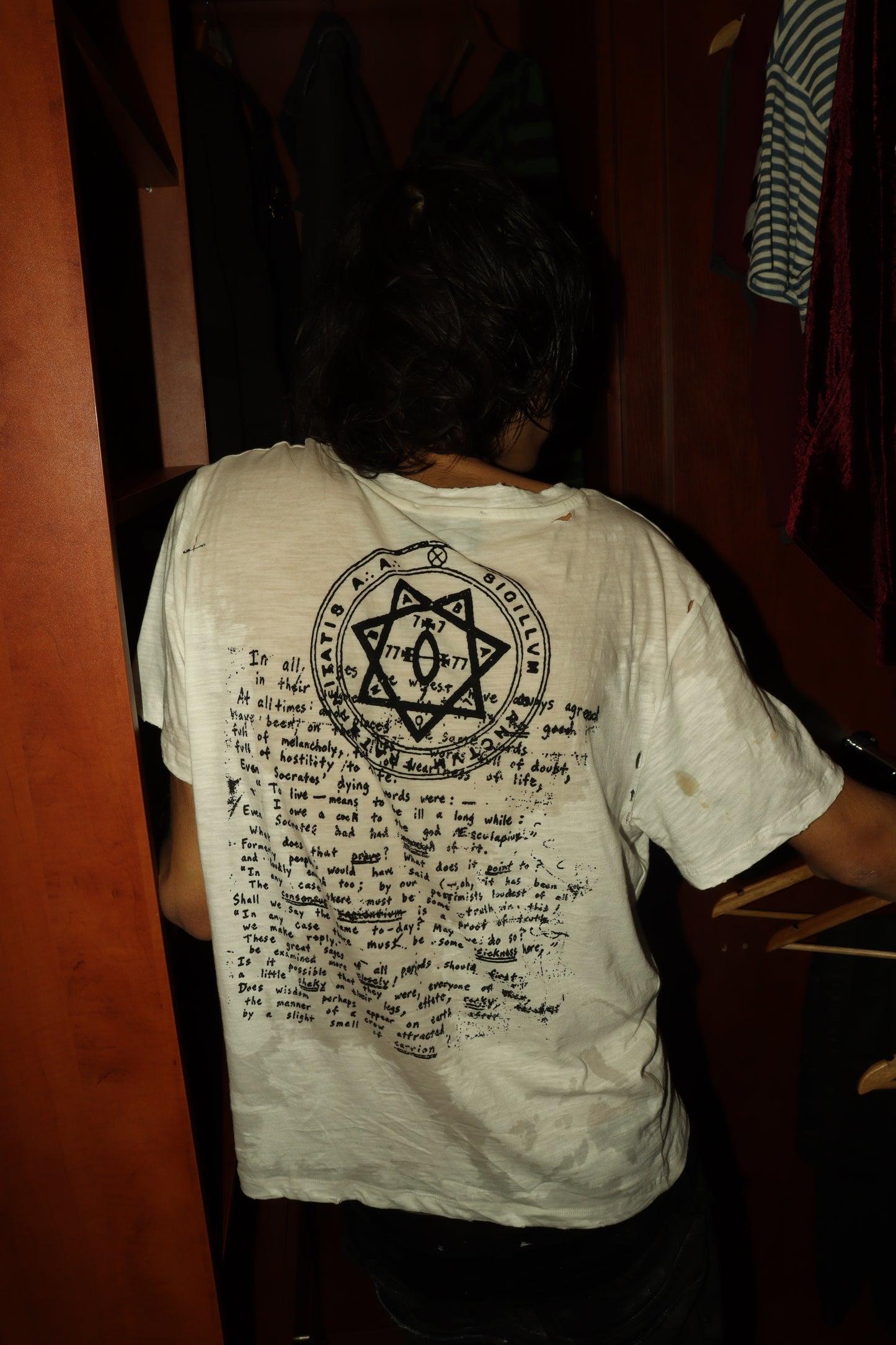 HOLLYWOOD SLUB COTTON T-SHIRT