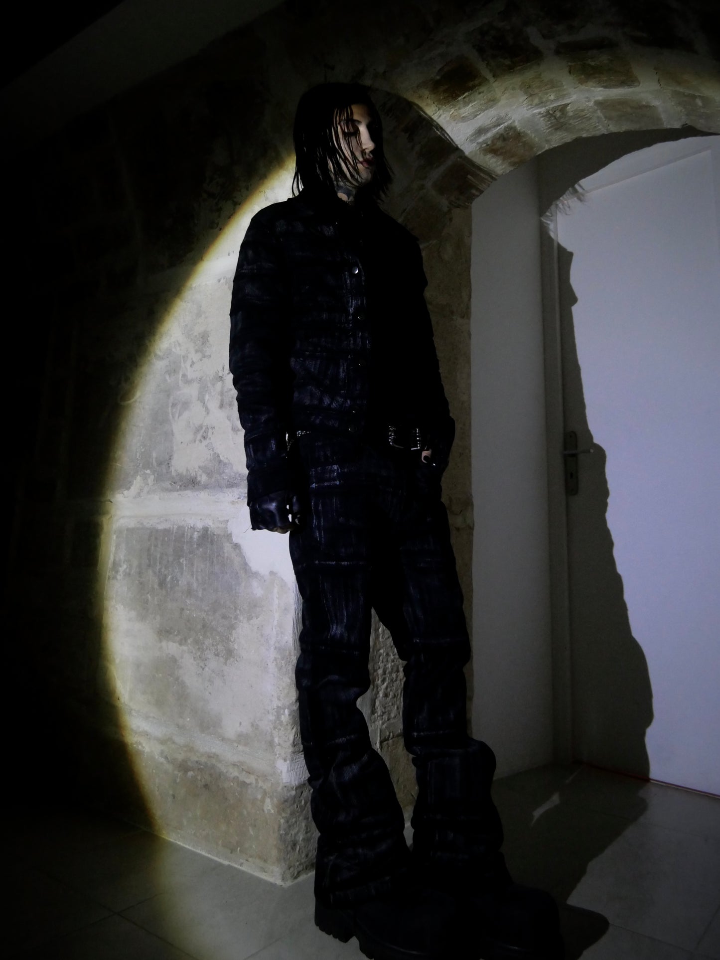 CORDUROY HAGI WAX FLARED PANTS