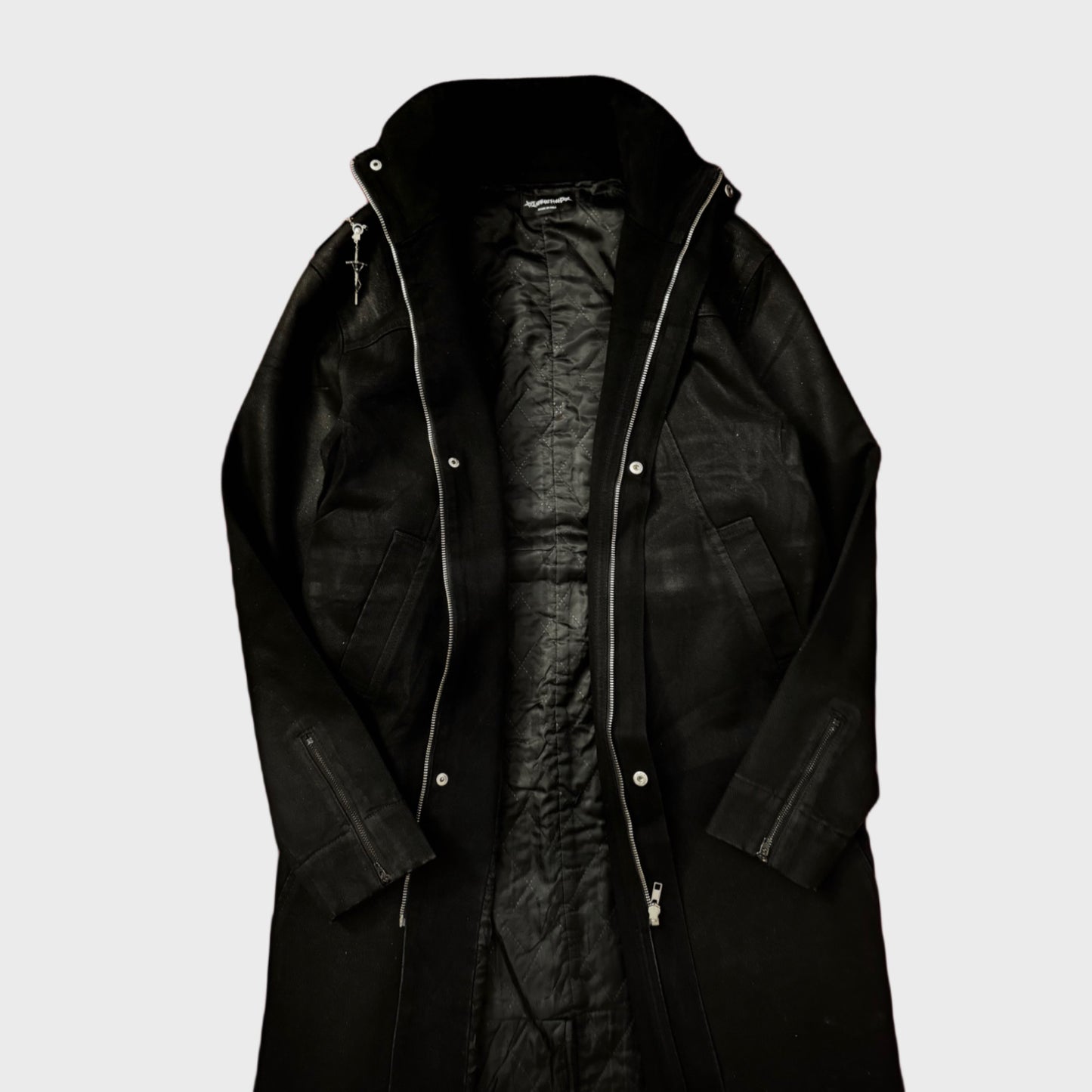 DRACULA LONG DENIM COAT