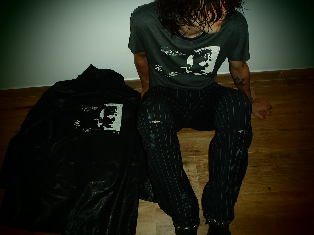 THE DAPPER DON PINSTRIPE RELAXED TROUSERS