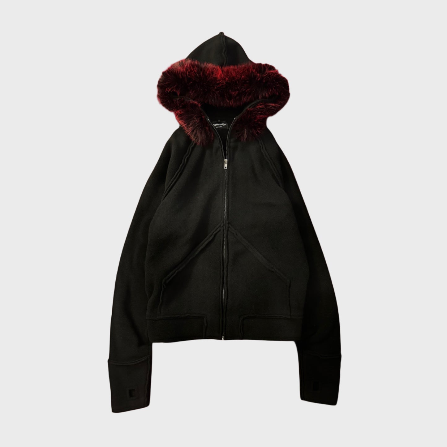 FLEECE FUR PARKA JACKET