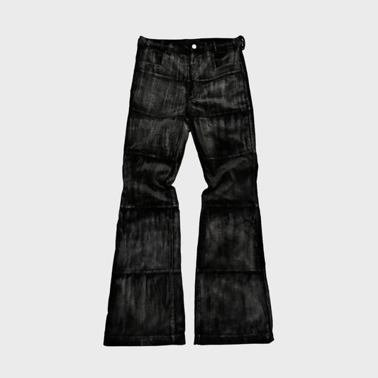 CORDUROY HAGI WAX FLARED PANTS