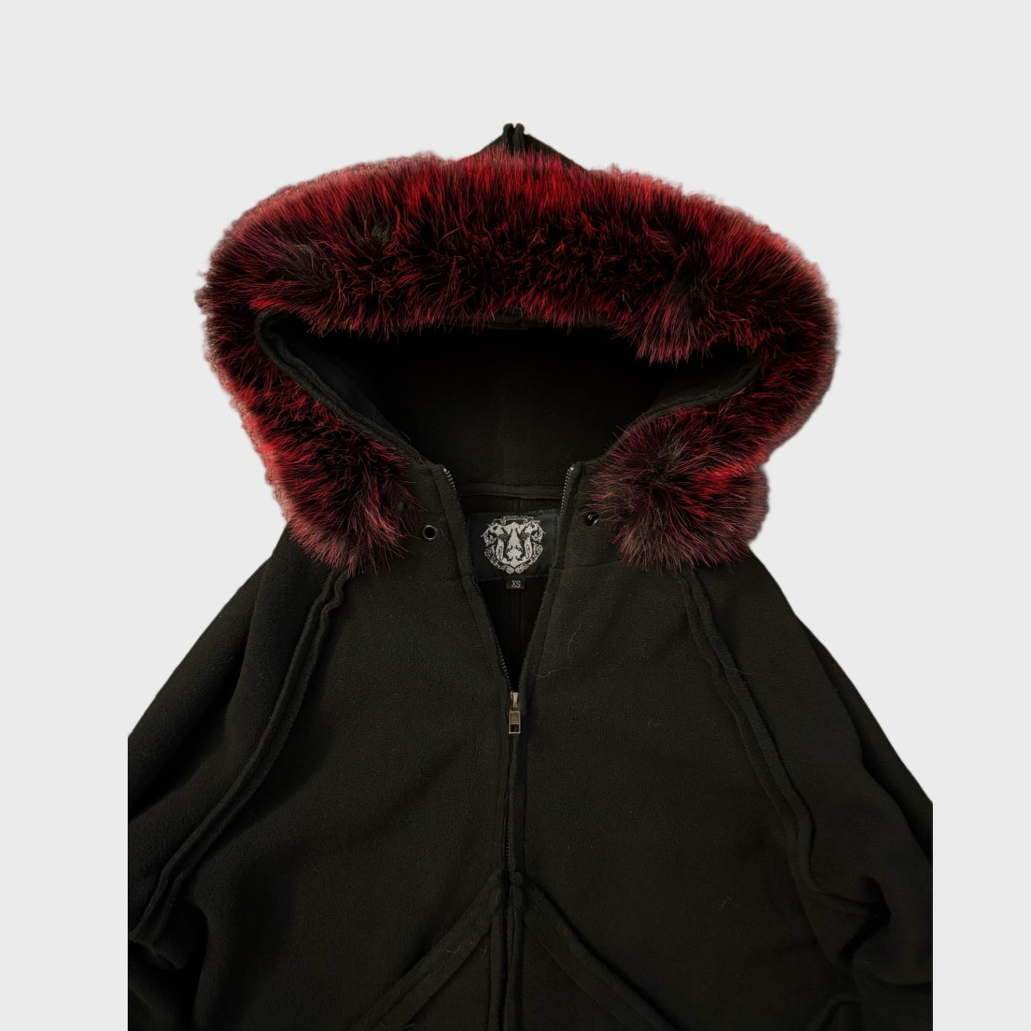 FLEECE FUR PARKA JACKET