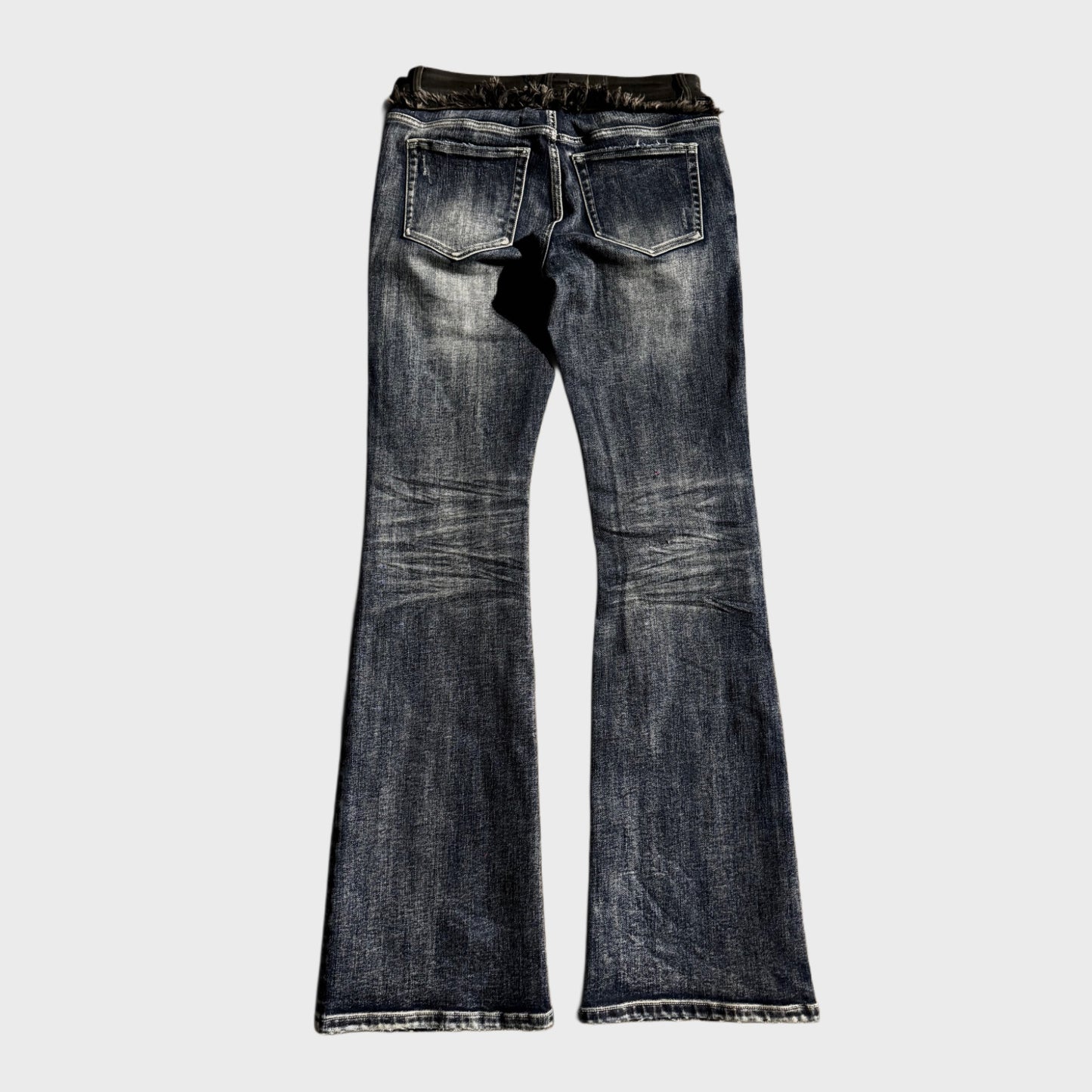 “REVIVAL” BLUE BOOTCUT DENIM