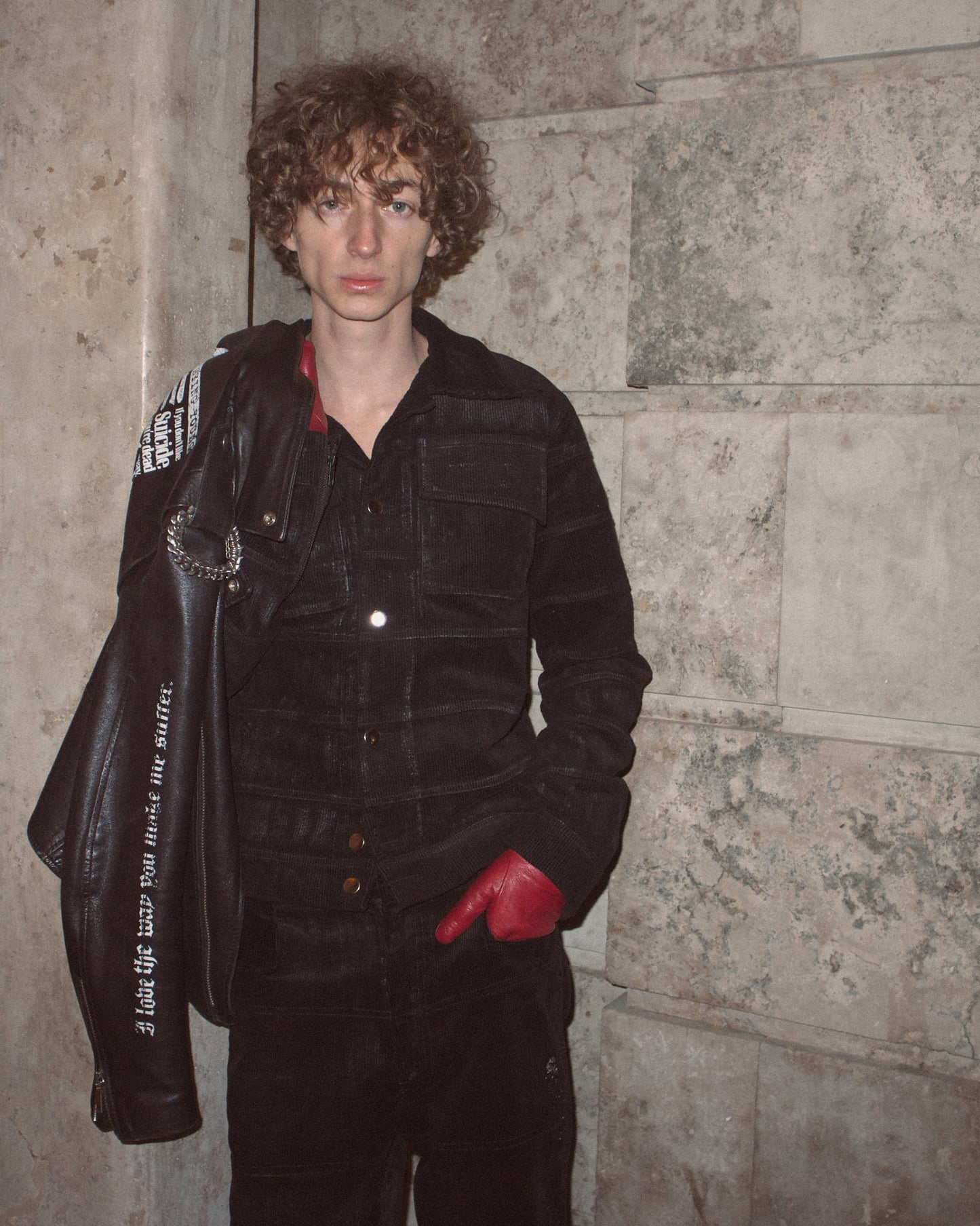 CORDUROY HAGI WAX JACKET