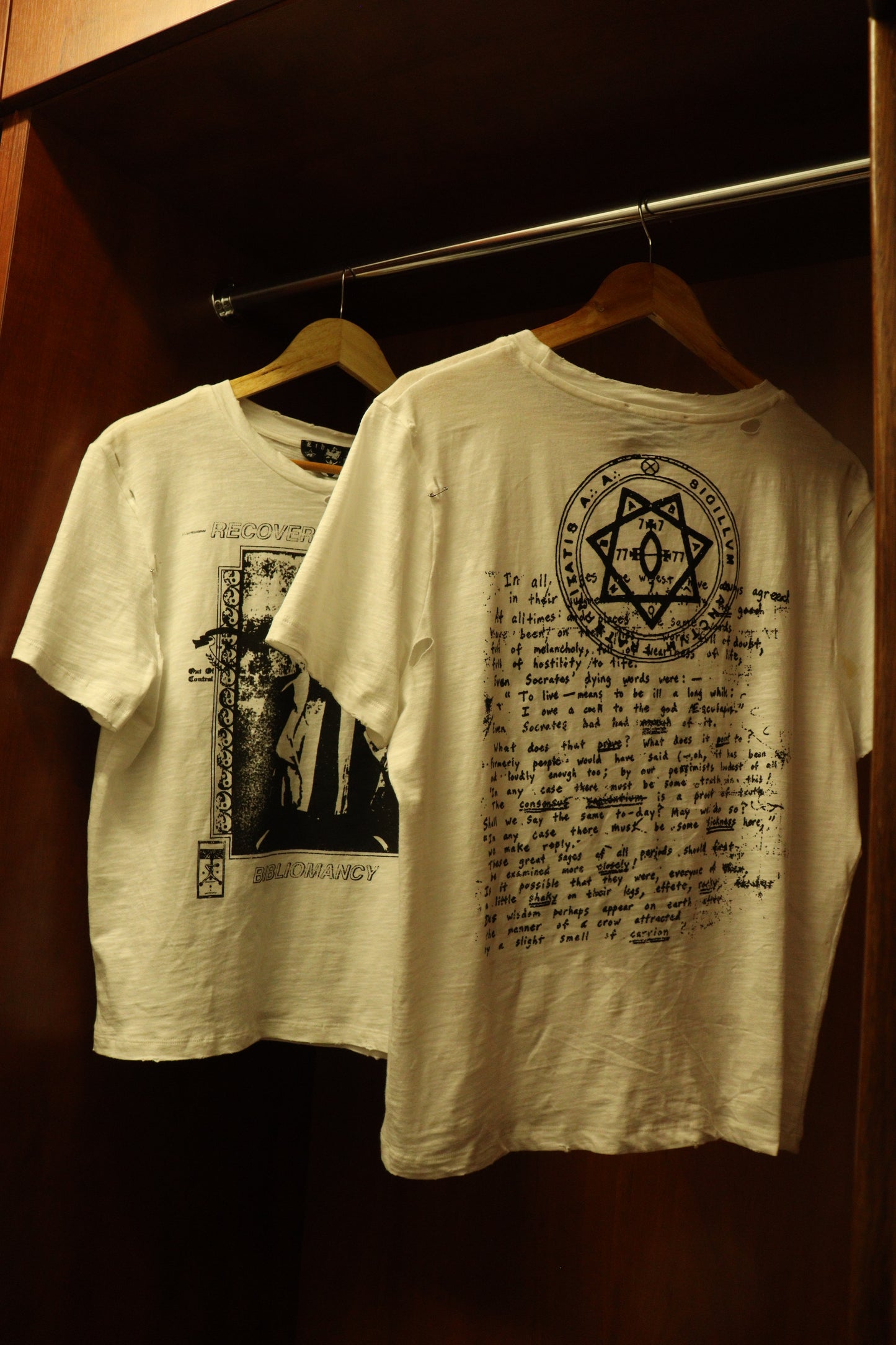 HOLLYWOOD SLUB COTTON T-SHIRT