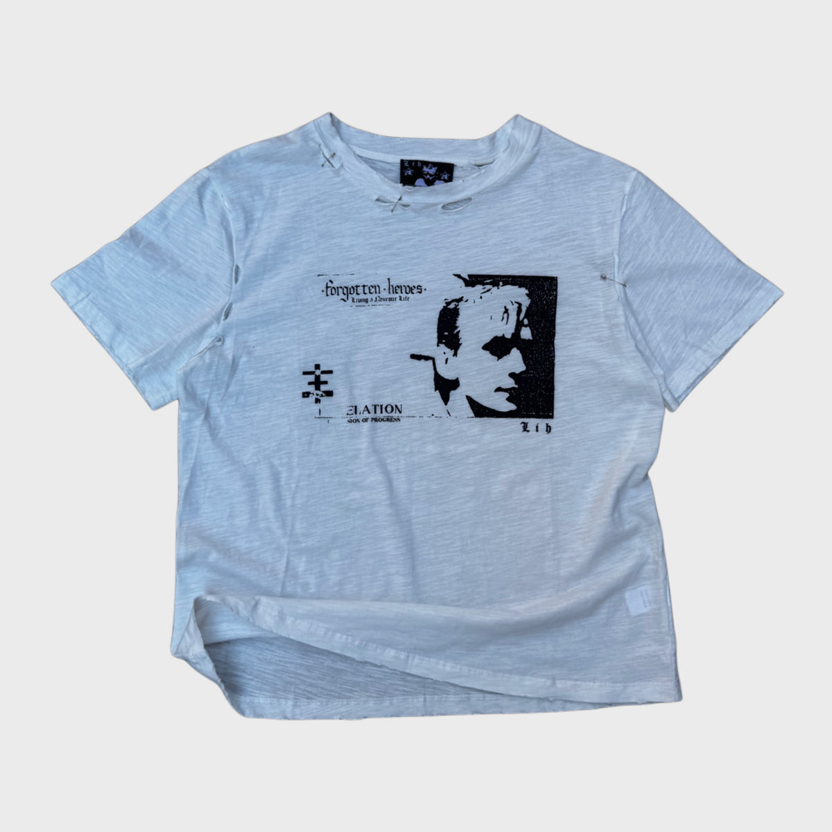 FORGOTTEN HEROES SLUB COTTON T-SHIRT