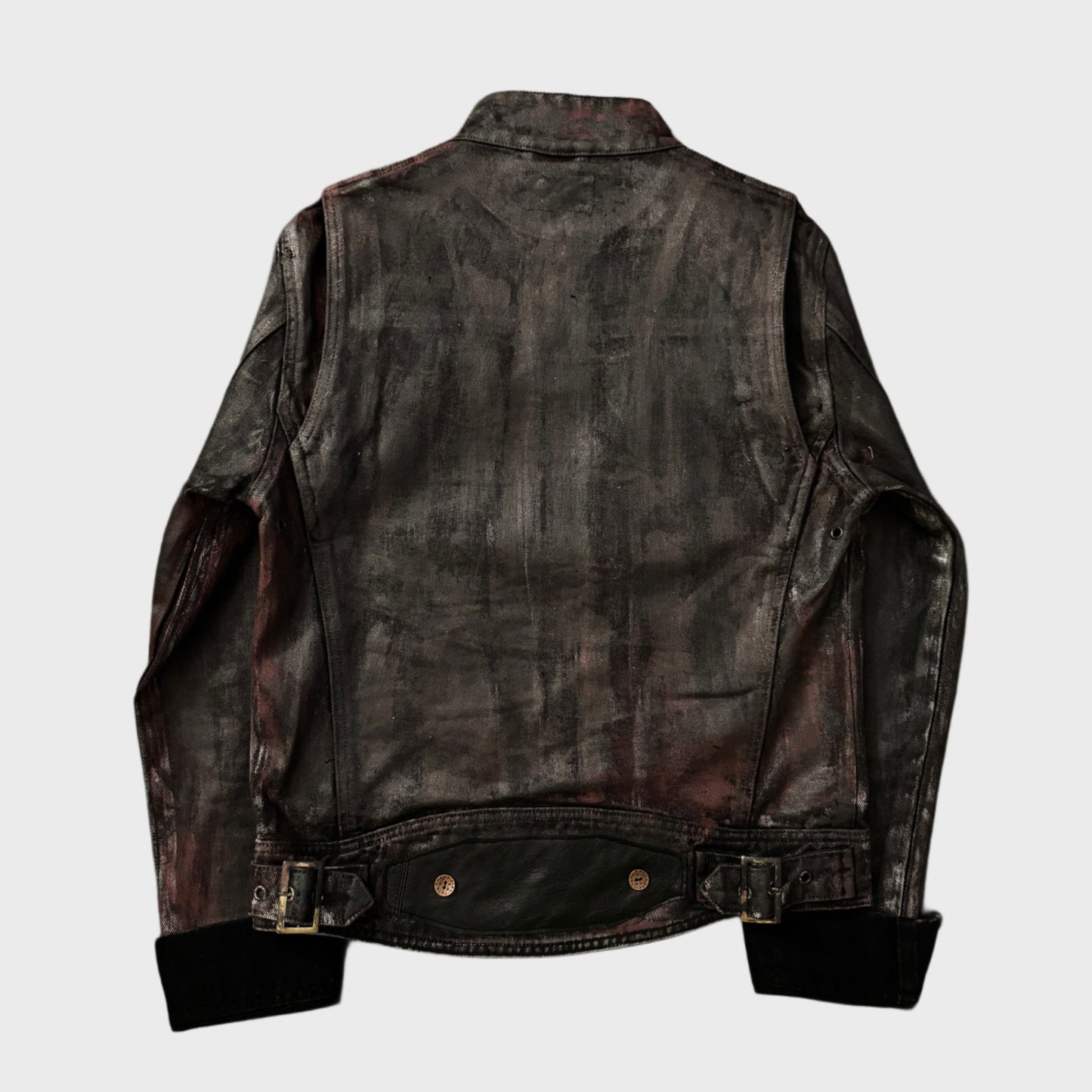 ATELIER NAPOLEON LAMBSKIN LEATHER JACKET