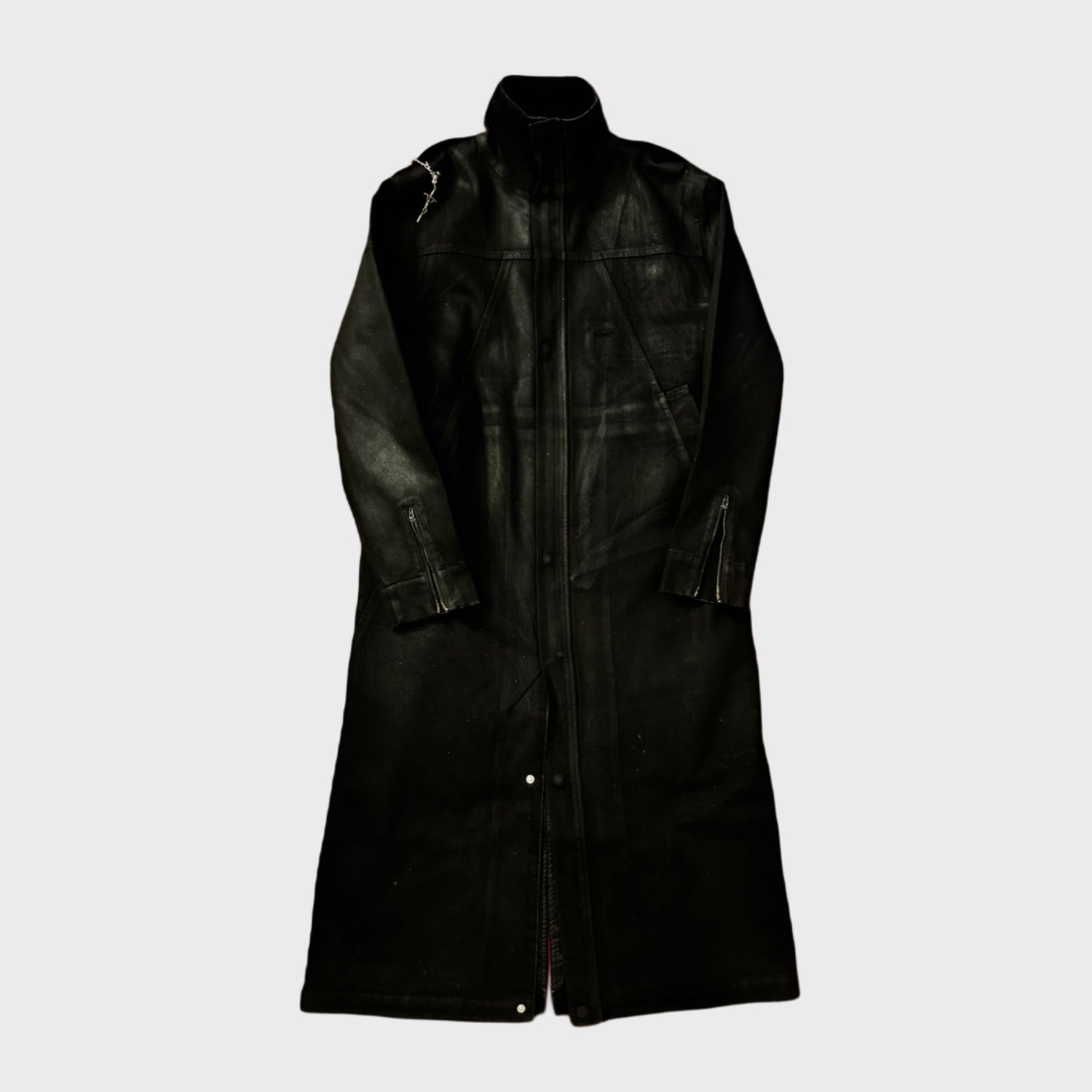 DRACULA LONG DENIM COAT