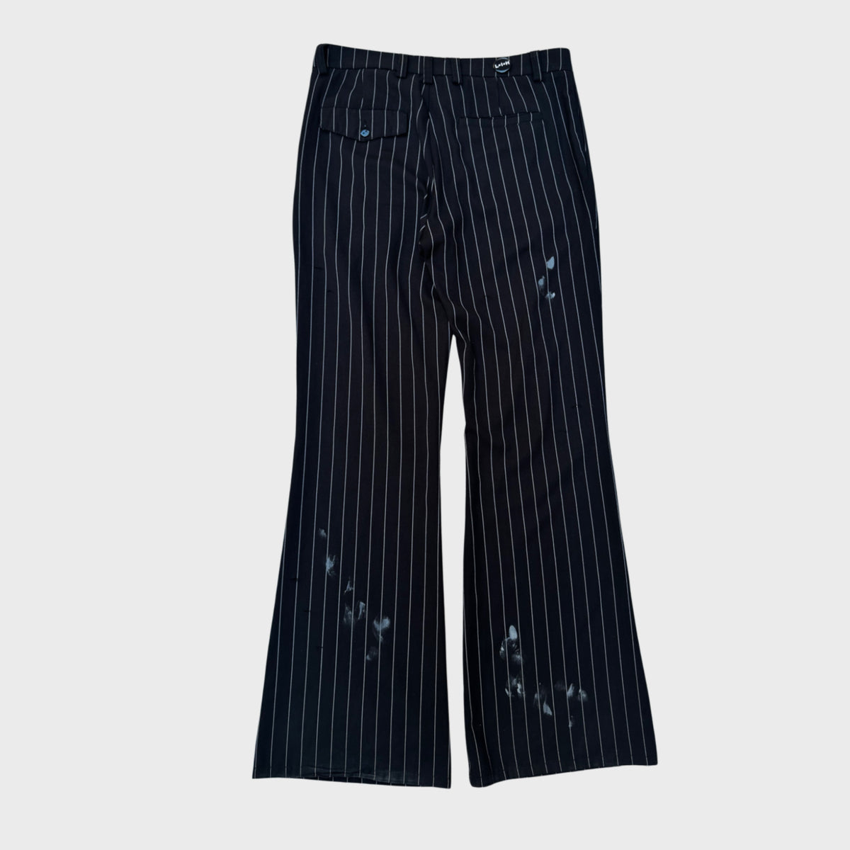 THE DAPPER DON PINSTRIPE RELAXED TROUSERS