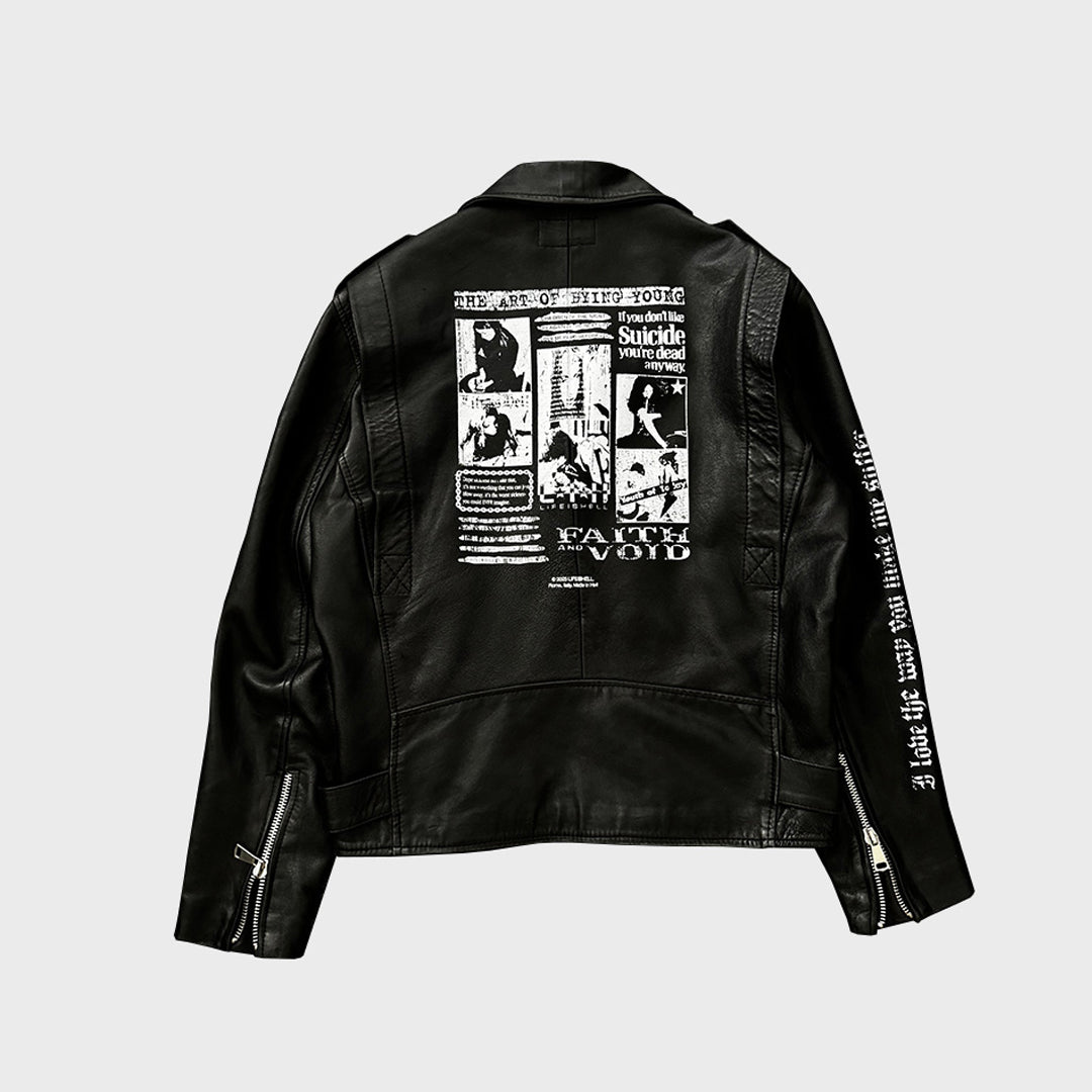 VICIOUS AGED LEATHER JACKET