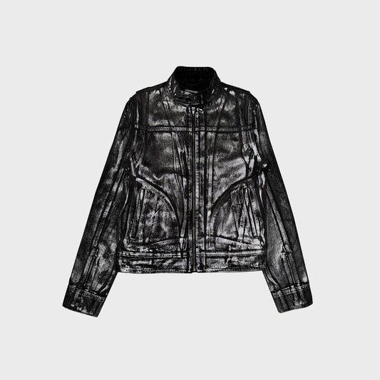 BIKER CUT WAX JACKET