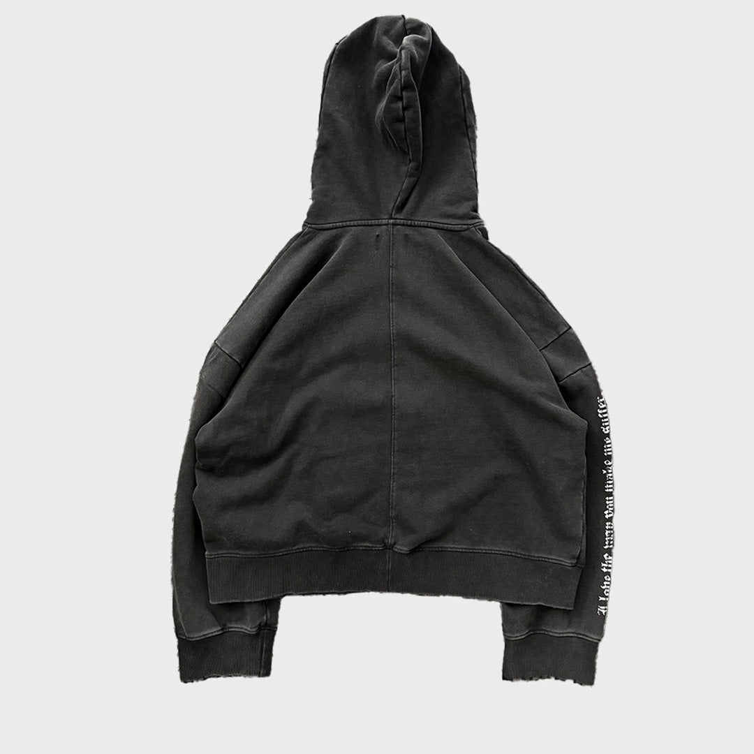 VOID HEAVY HOODIE AGED BLACK