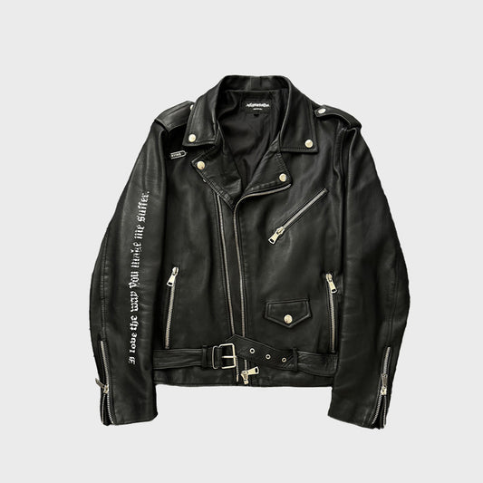VICIOUS AGED LEATHER JACKET