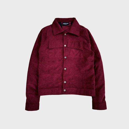 CORDUROY HAGI FANCY RED JACKET